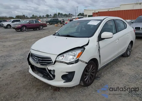 2019 Mitsubishi Mirage G4 Es z USA, uszkodzony, nr VIN ML32F3FJ0KHF11503